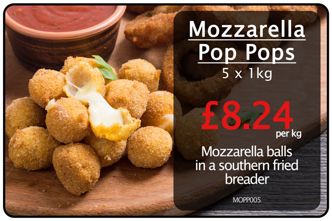 Pendle Frozen Foods: Mozzarella pops promotion